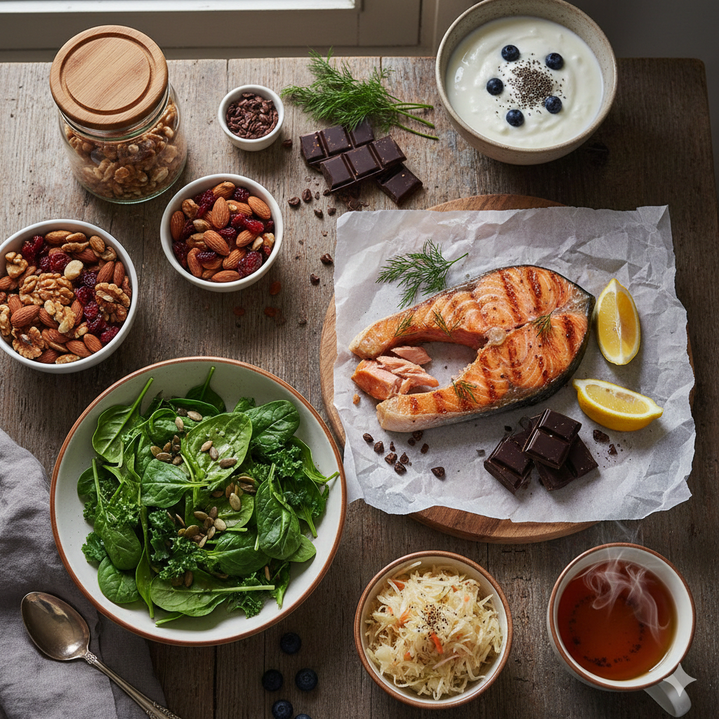 بهترین غذاهای ضد استرس