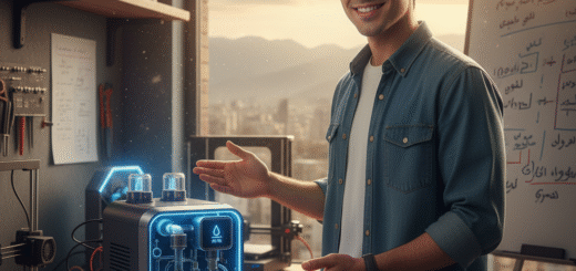 نوجوان مخترع ایرانی