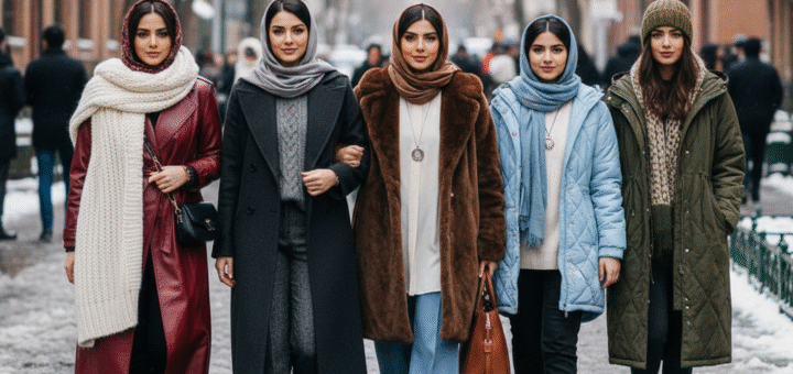 رنگ های ترند زمستان 2025